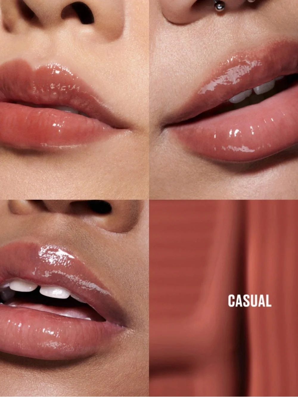 MAC Cosmetics Lipglass Lip Gloss in Deep Red